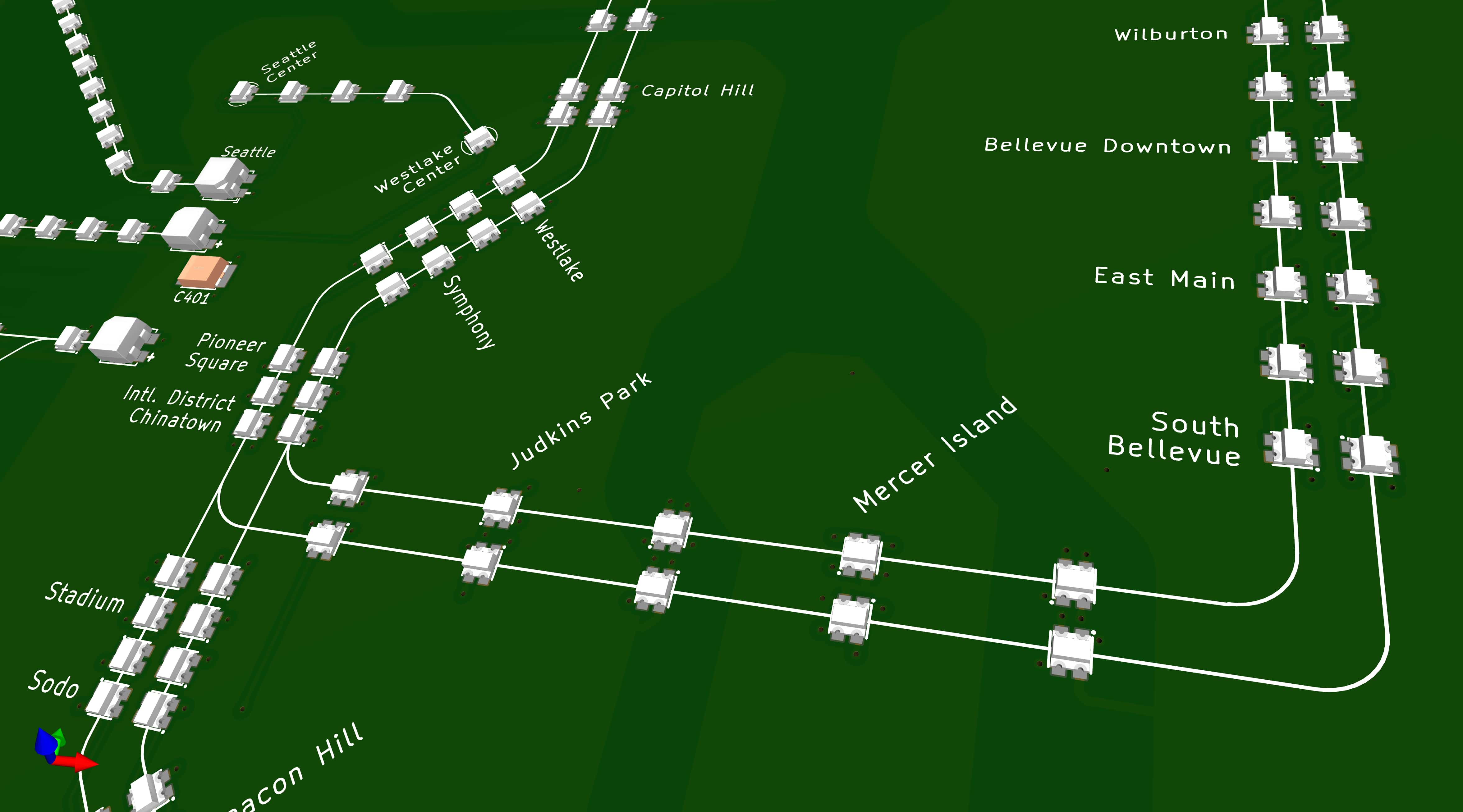 Cross-lake connection to the Eastside